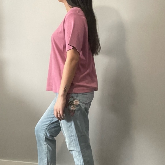 🌸  Vintage Sears Tradition Woman’s Pink T-Shirt - Size 1X (18W) 🌷 - Picture 4 of 10